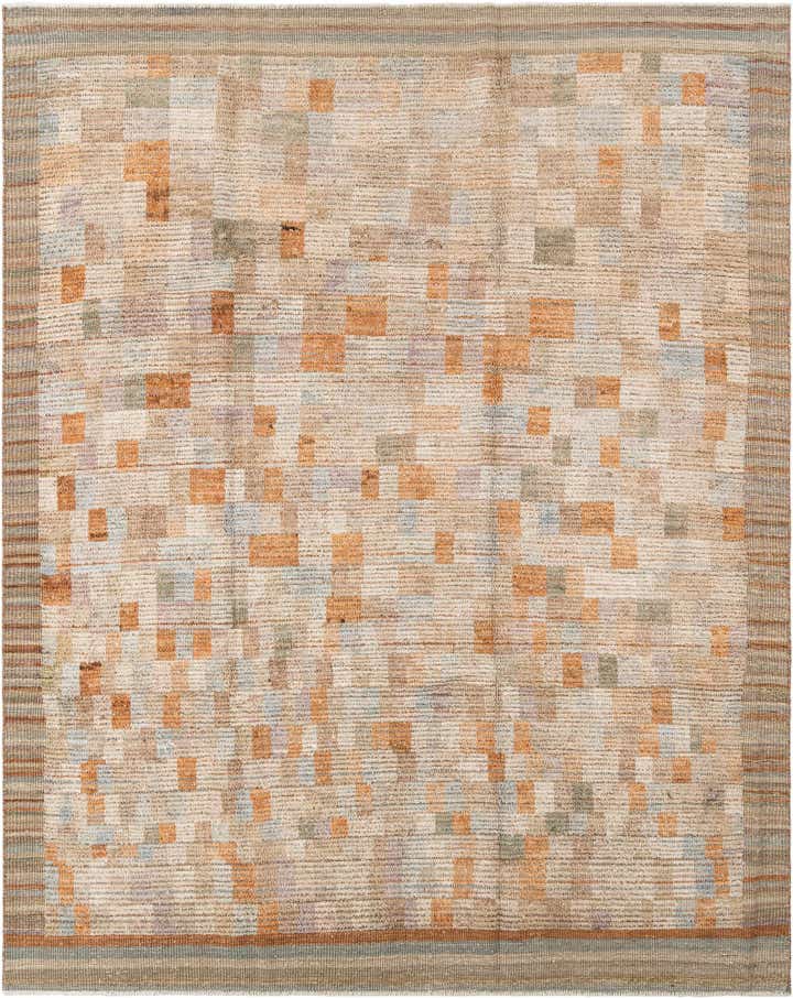 8' x 10' Hand Knotted Beni Marok Rug