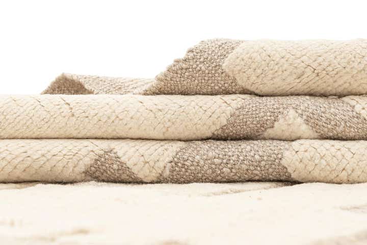 9' 5 x 12' 1 Hand Knotted Beni Marok Rug