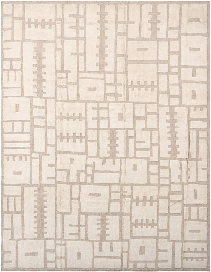 Detail image of 9' 5 x 12' 1 Hand Knotted Beni Marok Rug