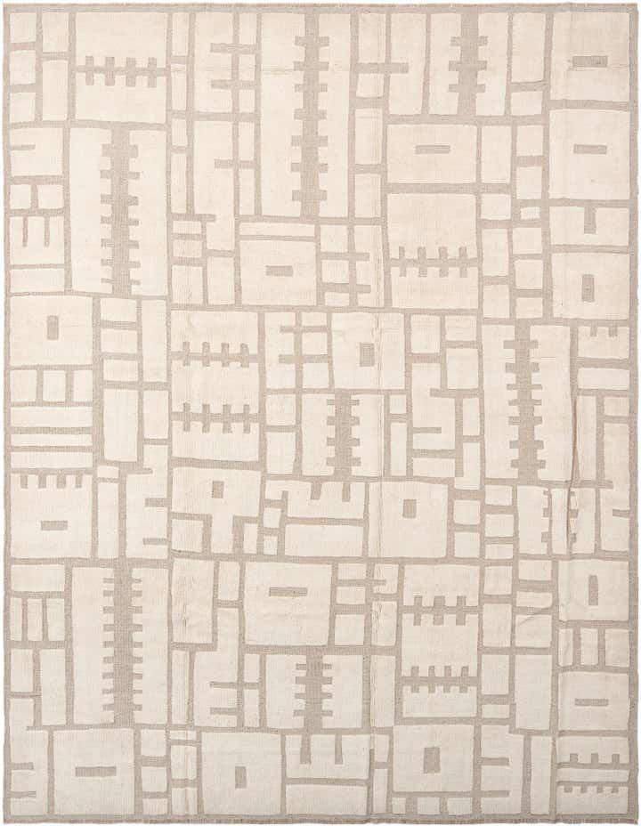 9' 5 x 12' 1 Hand Knotted Beni Marok Rug