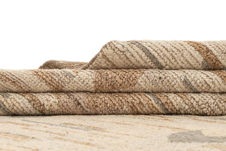 Detail image of 10' 3 x 14' Hand Knotted Beni Marok Rug
