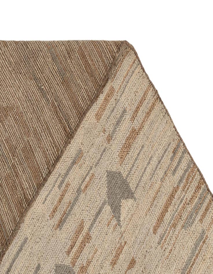 Detail image of 10' 3 x 14'  Hand Knotted Beni Marok Rug