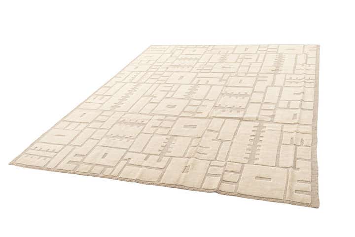 8' 3 x 10' Hand Knotted Beni Marok Rug