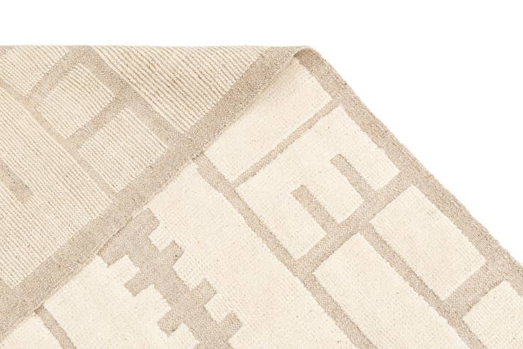 Detail image of 8' 3 x 10' Hand Knotted Beni Marok Rug