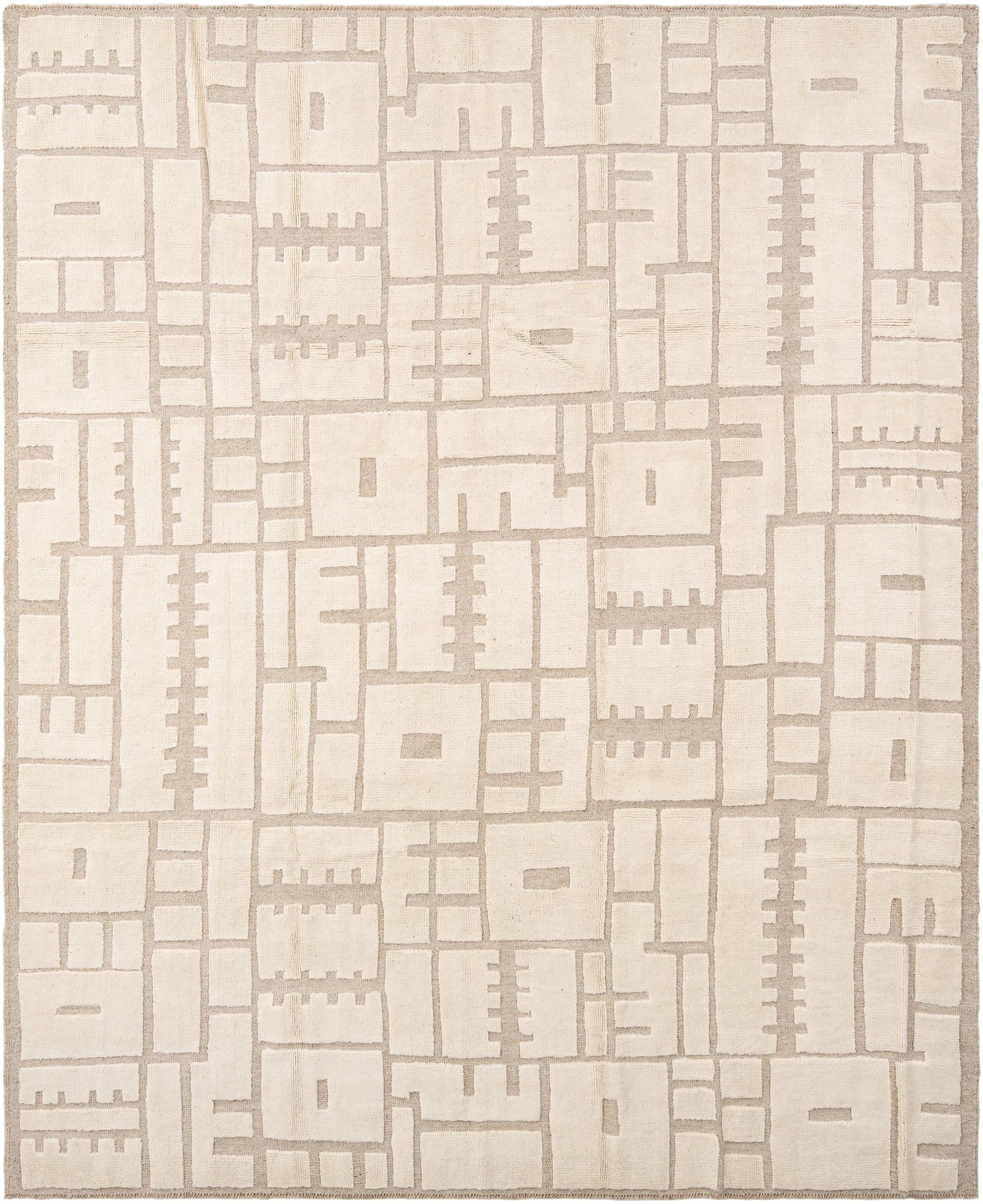 8' 3 x 10' Hand Knotted Beni Marok Rug