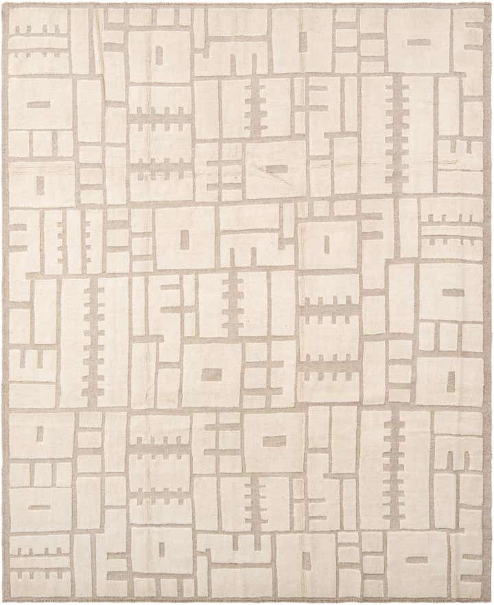 8' 3 x 10' Hand Knotted Beni Marok Rug