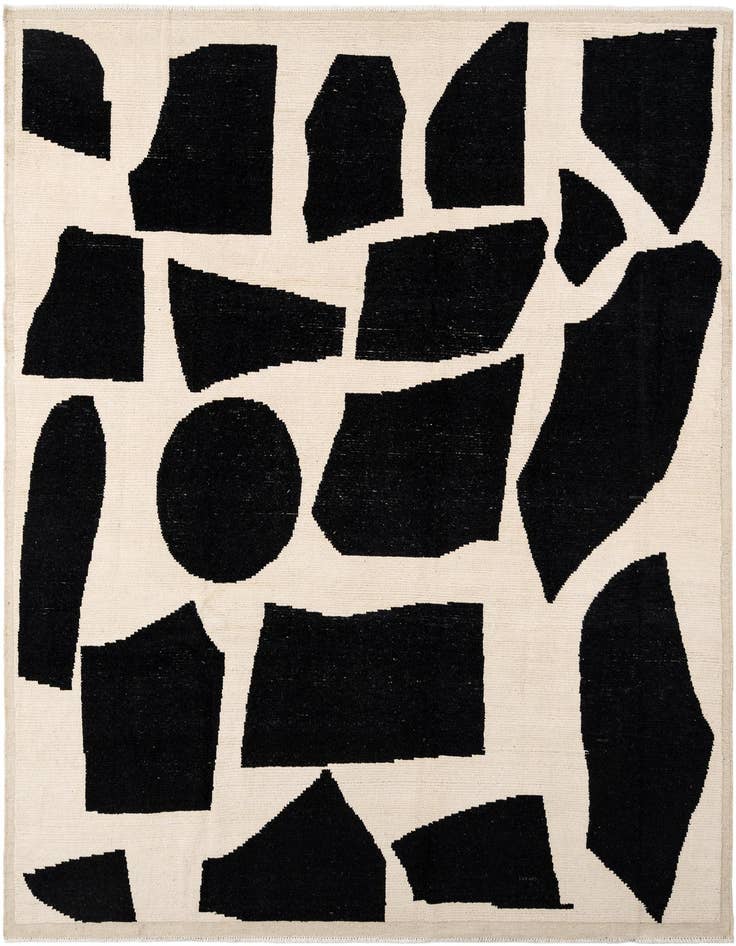 Detail image of 9' x 12' 7 Hand Knotted Beni Marok Rug