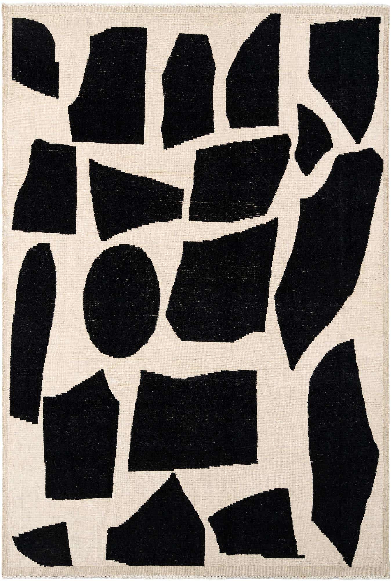 9' x 12' 7 Hand Knotted Beni Marok Rug