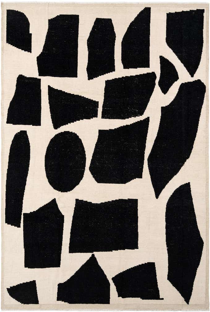 9' x 12' 7 Hand Knotted Beni Marok Rug