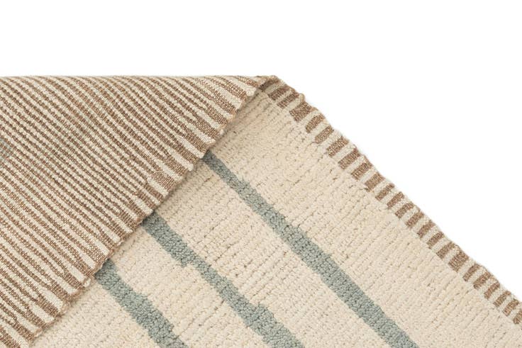 Detail image of 8' 2 x 10' Hand Knotted Beni Marok Rug