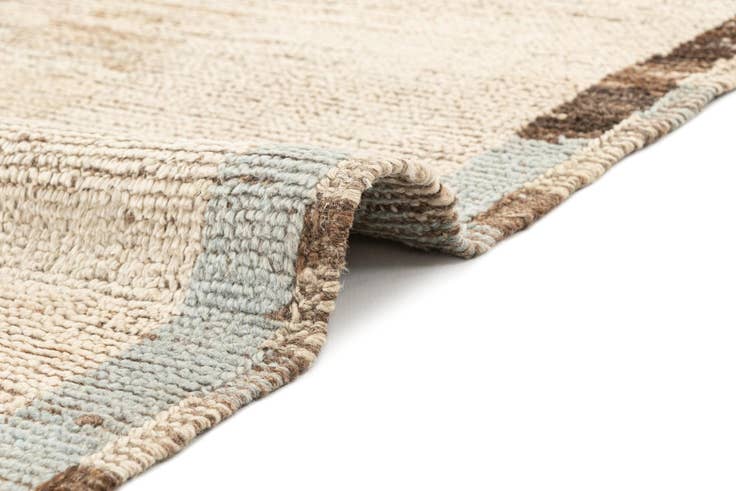 Detail image of 3' 3 x 9' 3 Hand Knotted Beni Marok Rug