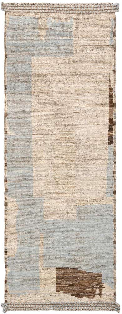 3' 3 x 9' 3 Hand Knotted Beni Marok Rug