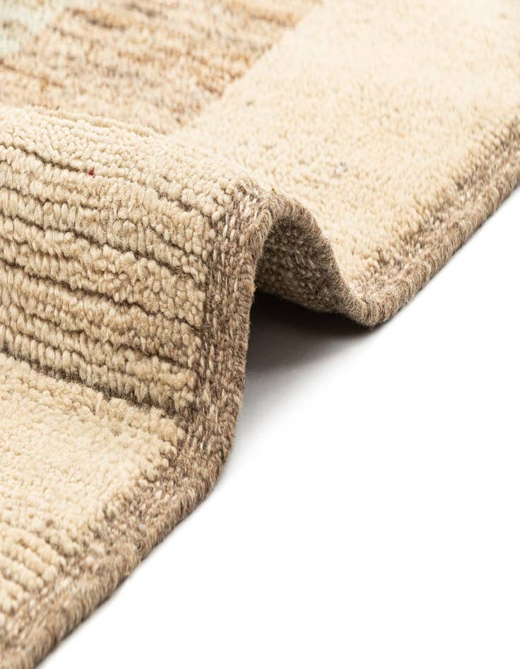 Detail image of 3' x 8' 11  Hand Knotted Beni Marok Rug