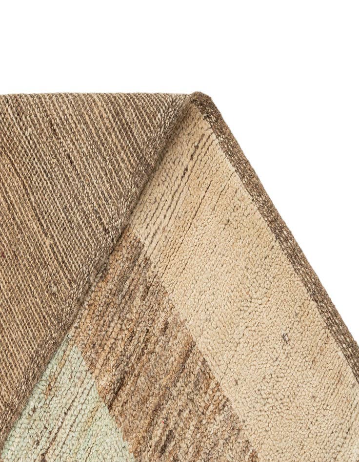 Detail image of 3' x 8' 11  Hand Knotted Beni Marok Rug