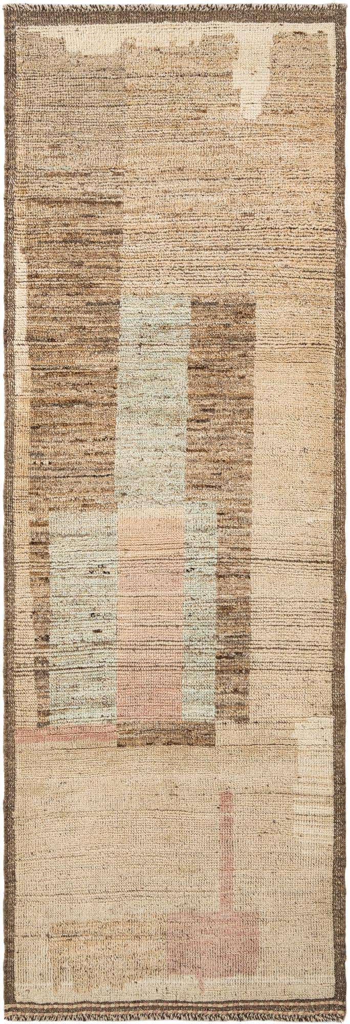3' x 8' 11 Hand Knotted Beni Marok Rug