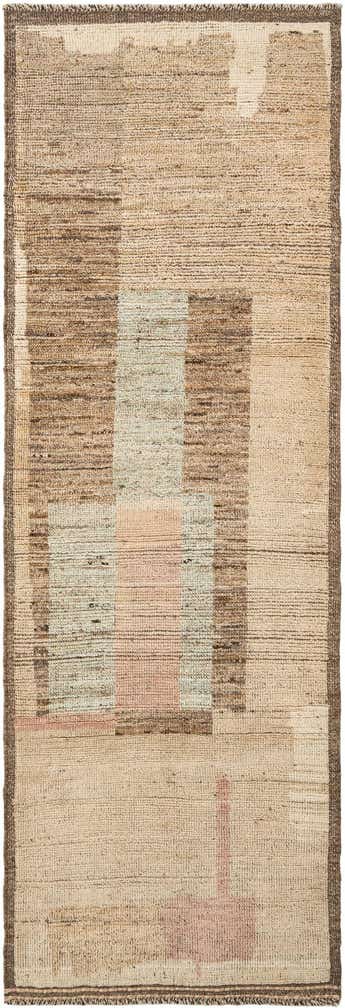 3' x 8' 11 Hand Knotted Beni Marok Rug