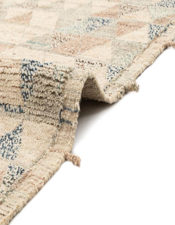 Detail image of 2' 11 x 10' 2 Hand Knotted Beni Marok Rug