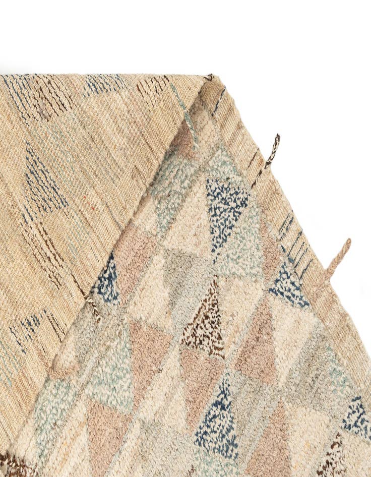 Detail image of 2' 11 x 10' 2 Hand Knotted Beni Marok Rug