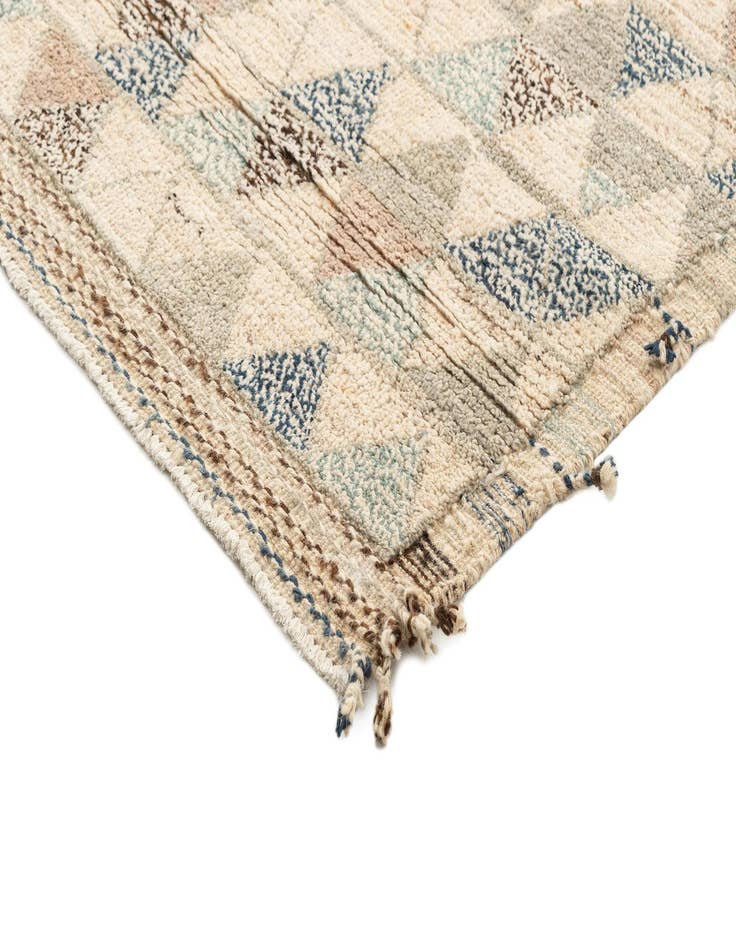 Detail image of 2' 11 x 10' 2 Hand Knotted Beni Marok Rug