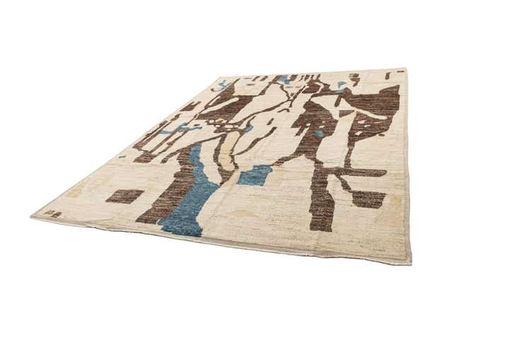 10' 2 x 14' 1 Hand Knotted Beni Marok Rug