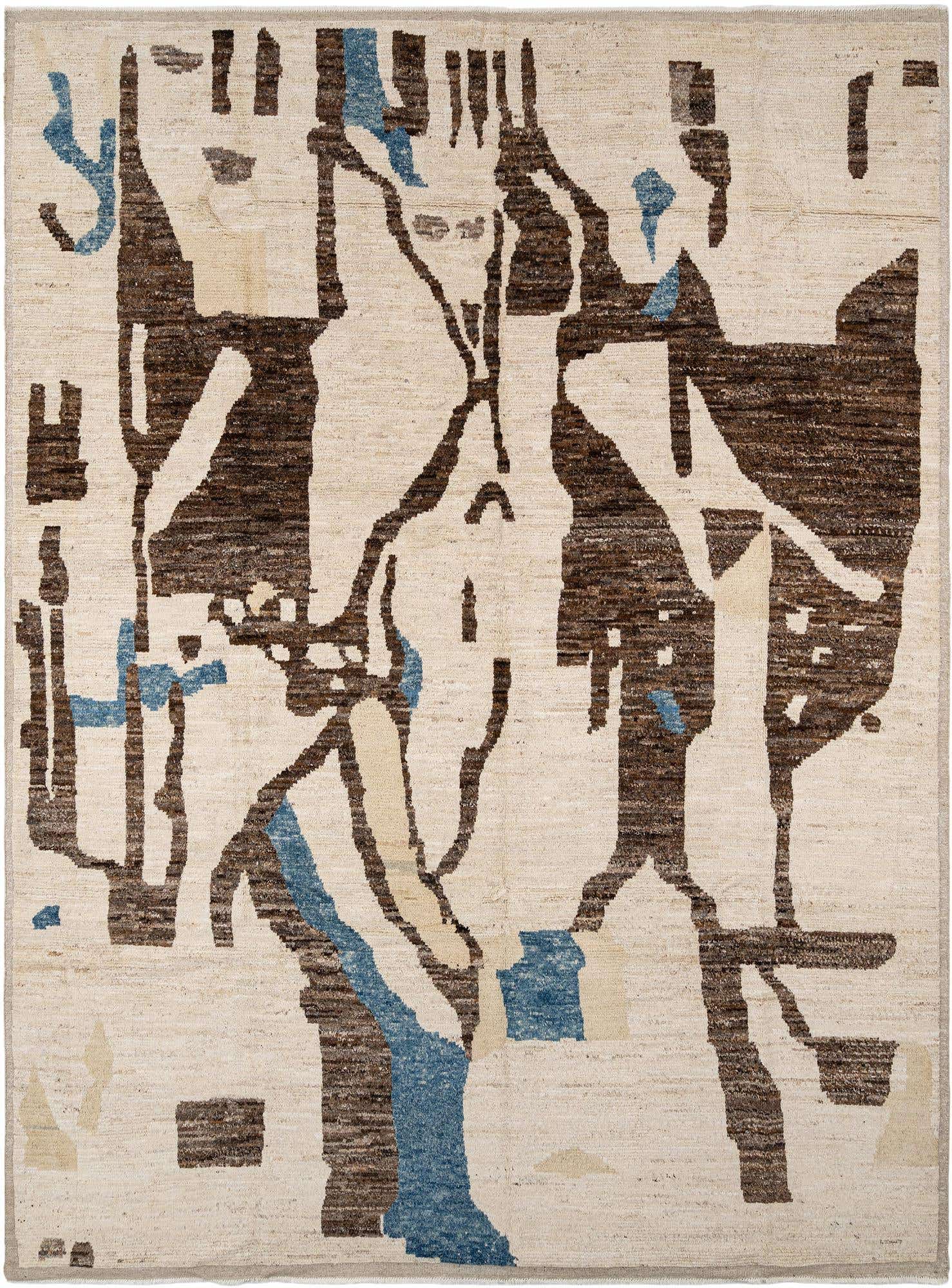 10' 2 x 14' 1 Hand Knotted Beni Marok Rug