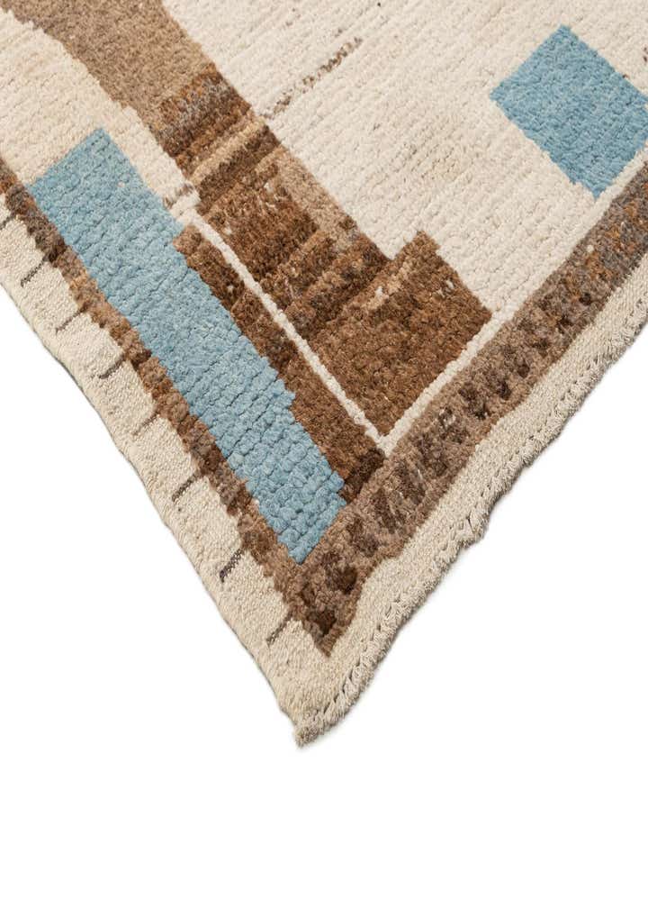 9' 11 x 13' 7 Hand Knotted Beni Marok Rug