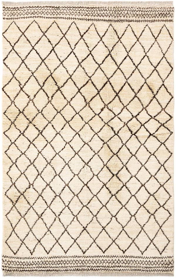 Detail image of 4' 7 x 7' 2 Beni Marok Rug