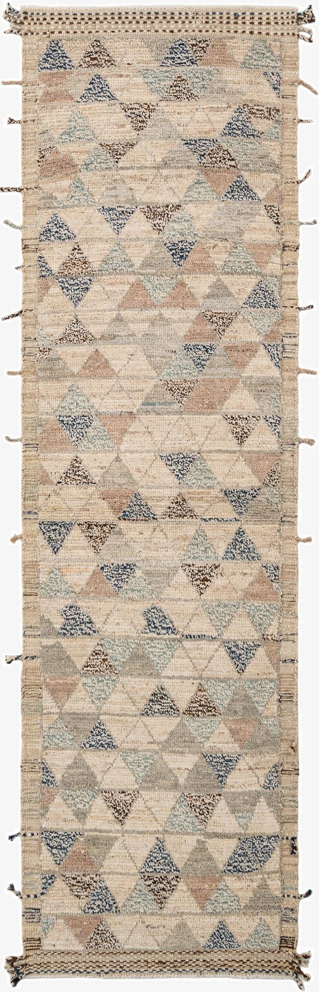 2' 11 x 10' 2 Hand Knotted Beni Marok Rug