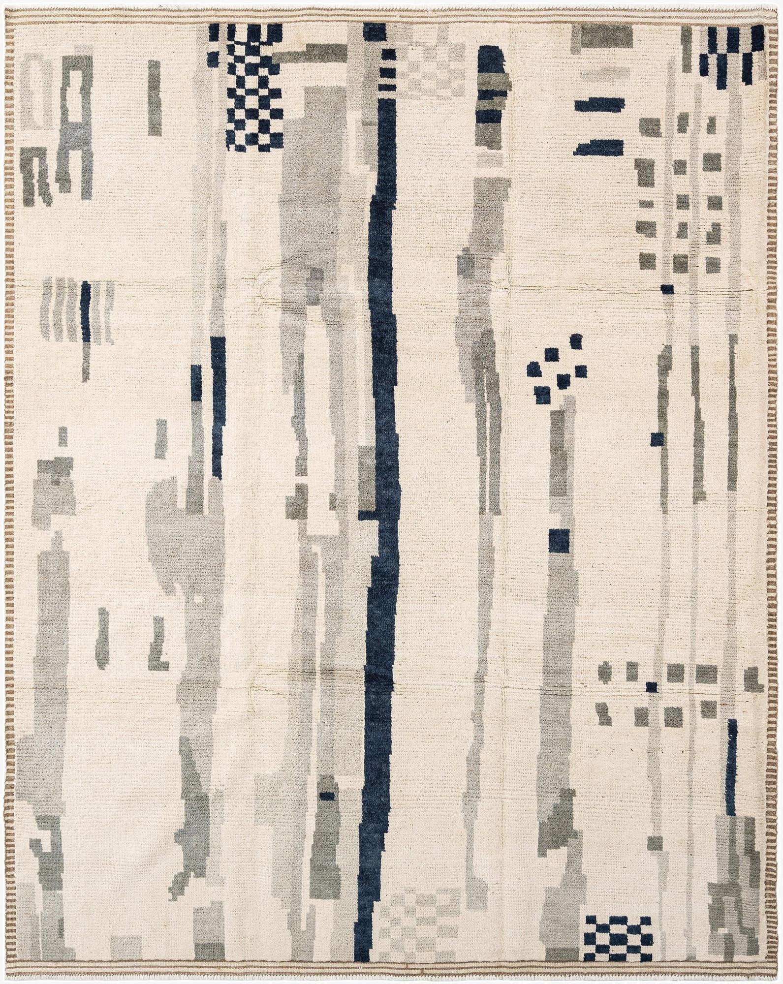 8' 2 x 10' 2 Hand Knotted Beni Marok Rug