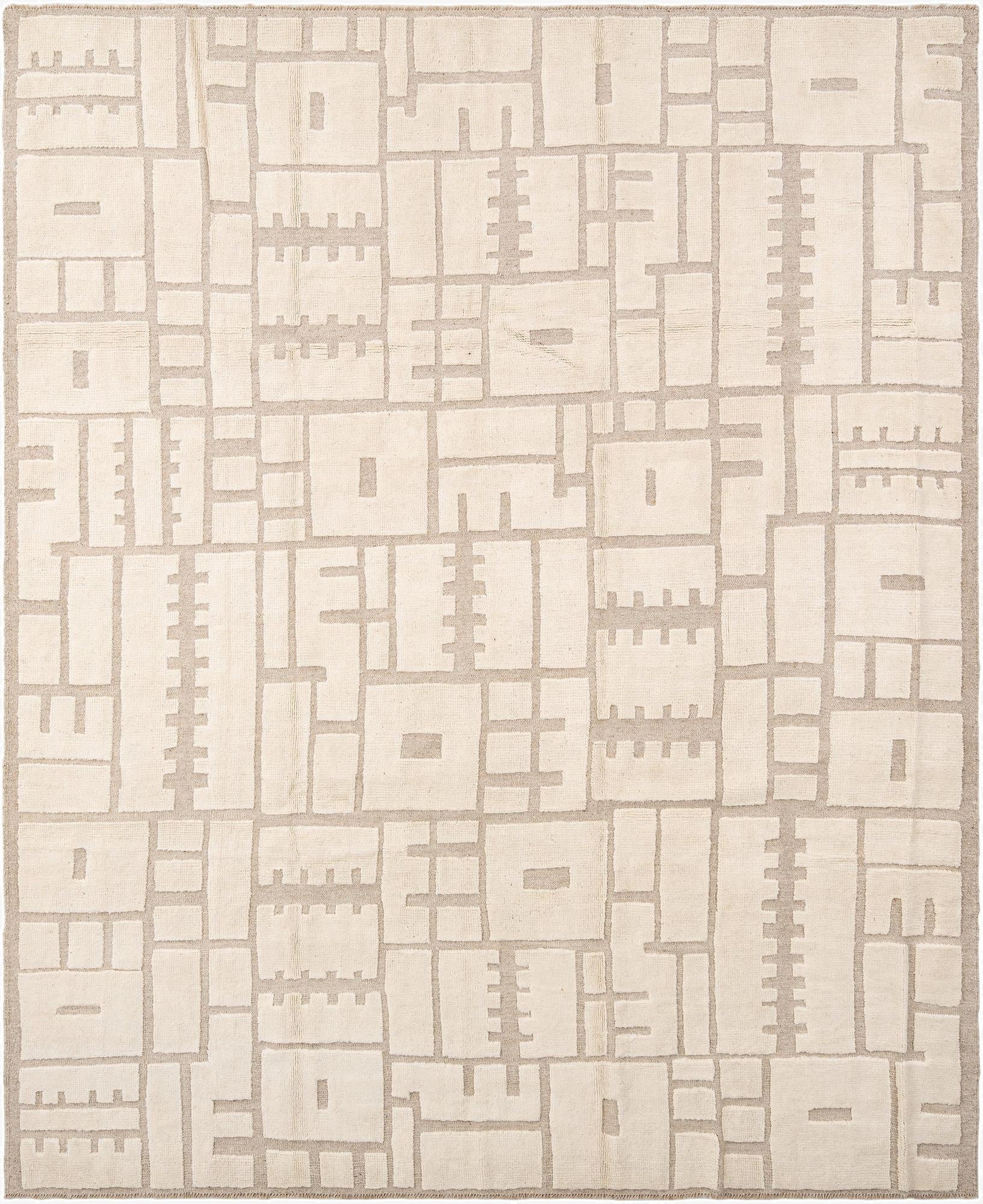 8' 3 x 10'  Hand Knotted Beni Marok Rug