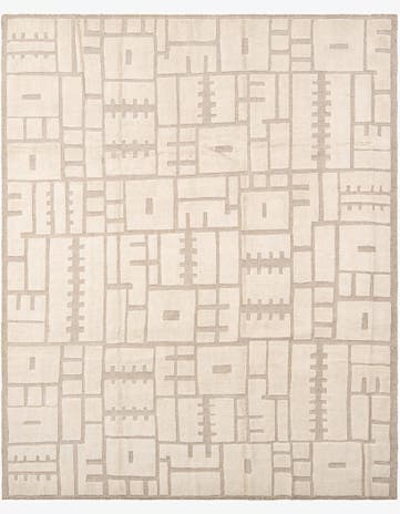 8' 3 x 10' Hand Knotted Beni Marok Rug