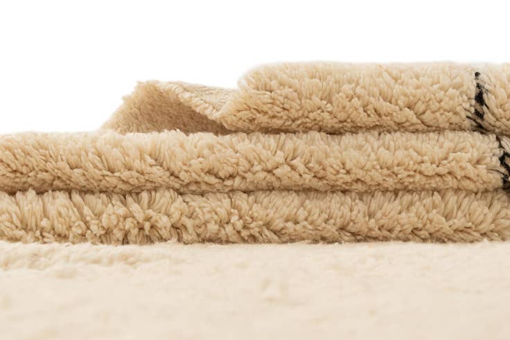 Detail image of 6' 8 x 9' 7 Berber Rug