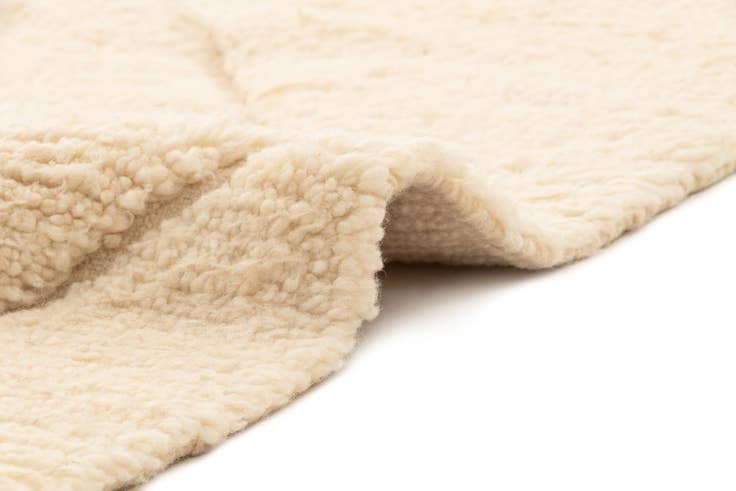 Detail image of 6' 6 x 9' 6 Berber Rug