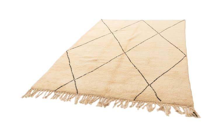 Detail image of 6' 9 x 9' 4 Berber Rug