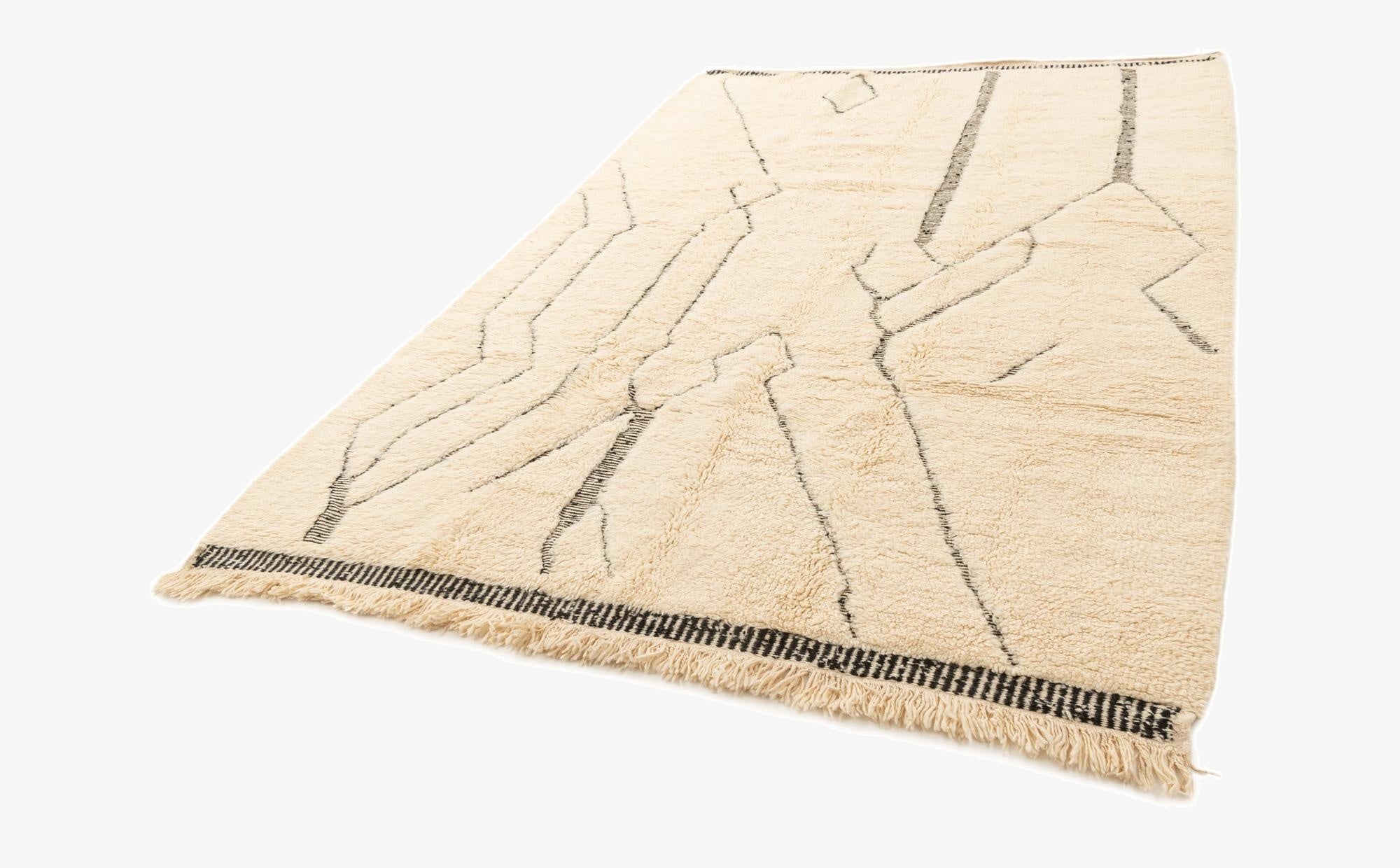 6' 11 x 10' Berber Rug