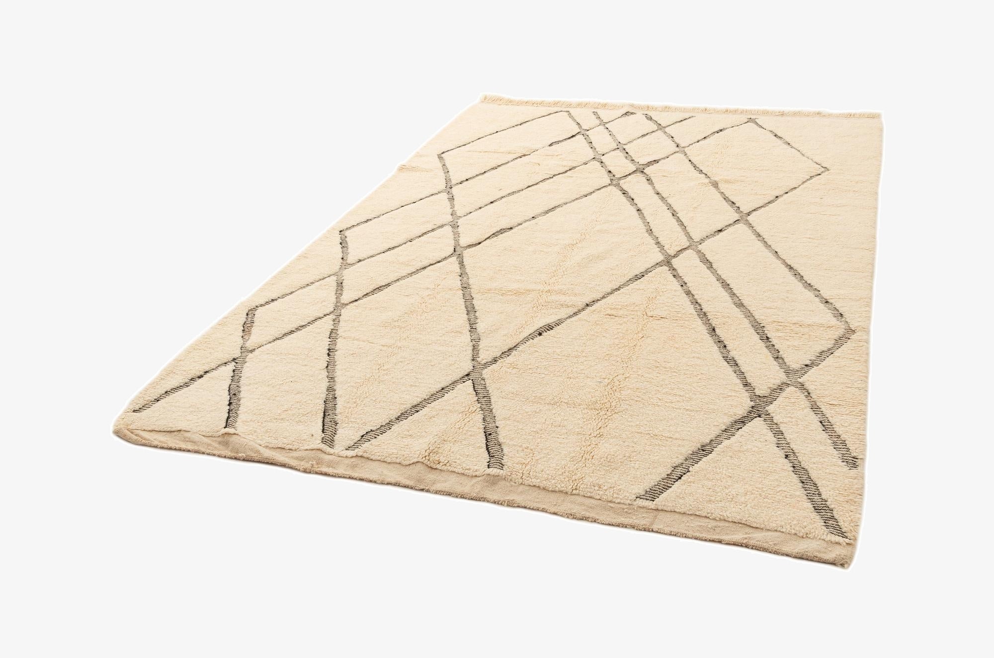 7' 1 x 9' 10 Berber Rug