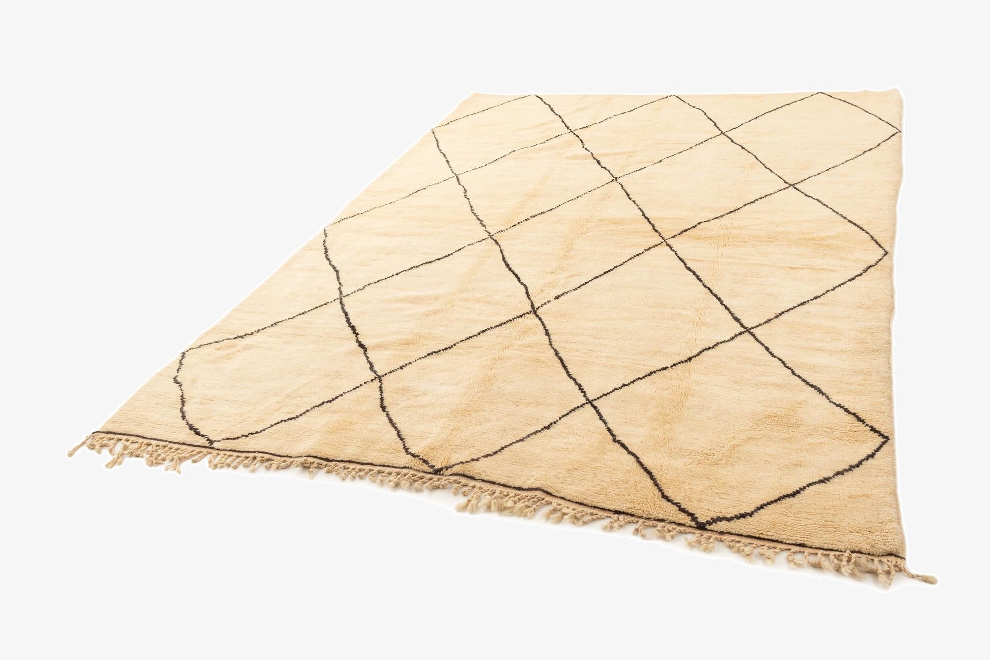 7' 1 x 9' 8 Berber Rug