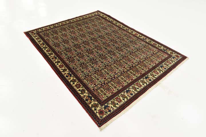 5' 2 x 6' 8 Hand Knotted Bidjar Persian Rug