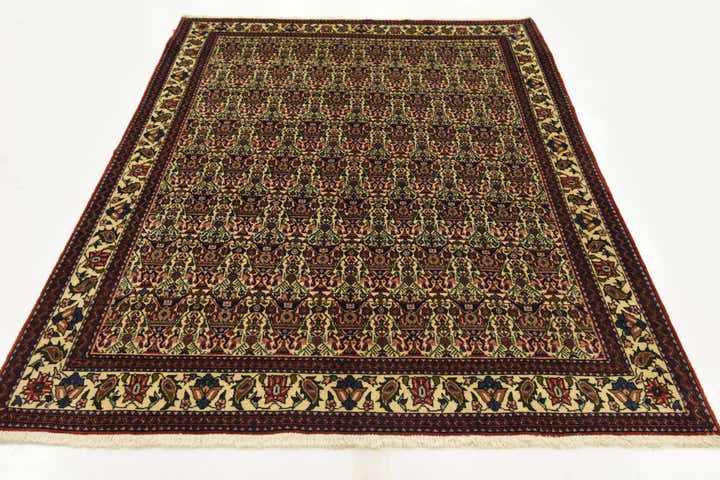 5' 2 x 6' 8 Hand Knotted Bidjar Persian Rug