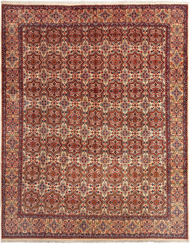 Detail image of 9' 11 x 13' 5 Birjend Wool Rug