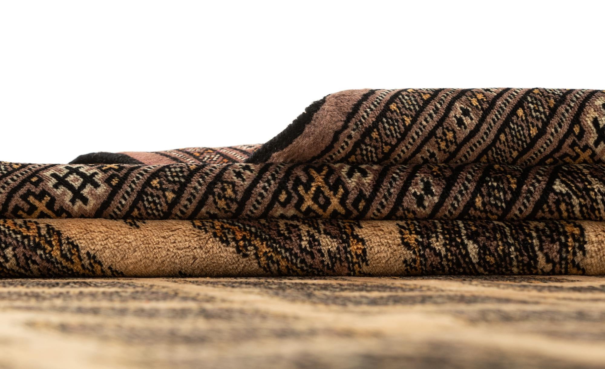 6' 4 x 8' 4 Hand Knotted Bokhara Oriental Wool Rug