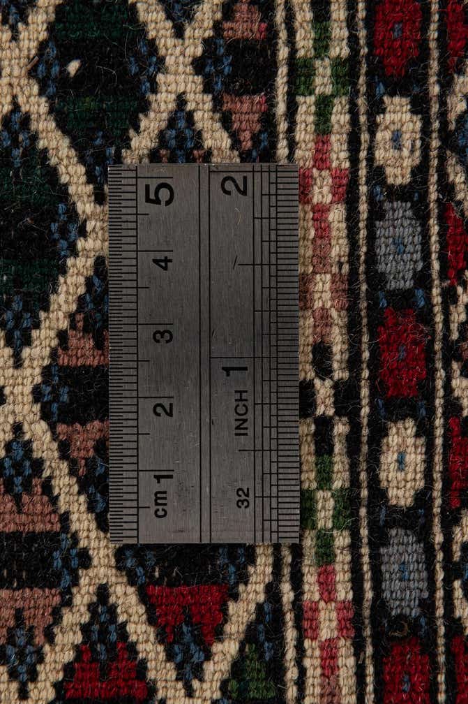 4' 3 x 6' 1 Hand Knotted Bokhara Oriental Wool Rug