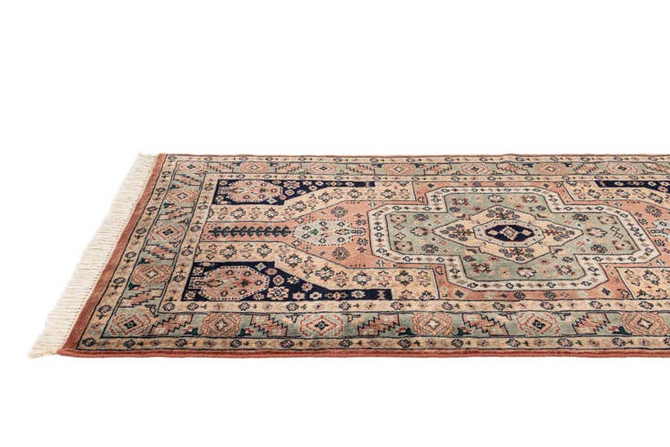 Detail image of 3' 2 x 5' 11 Hand Knotted Bokhara Rug