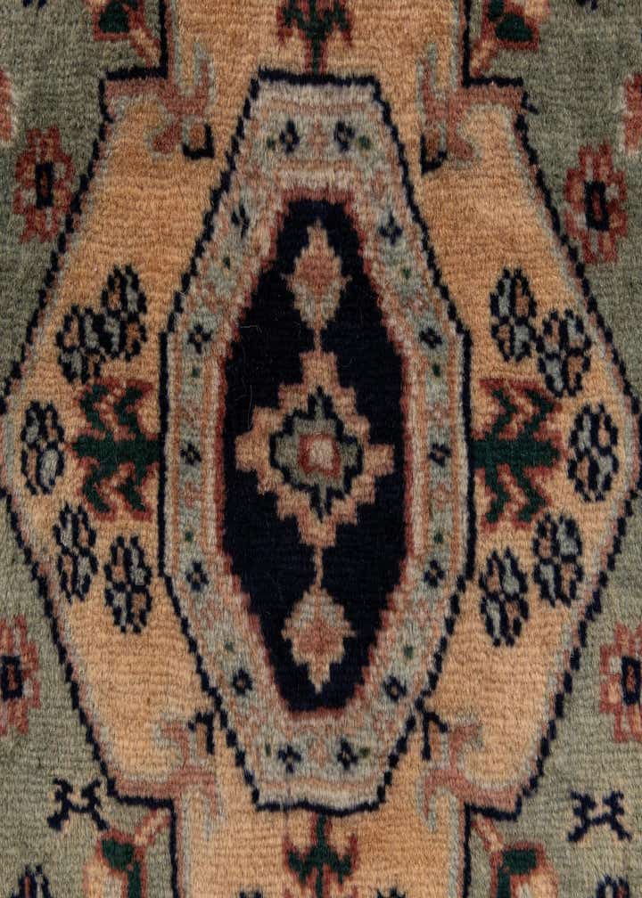 3' 2 x 5' 11 Hand Knotted Bokhara Rug