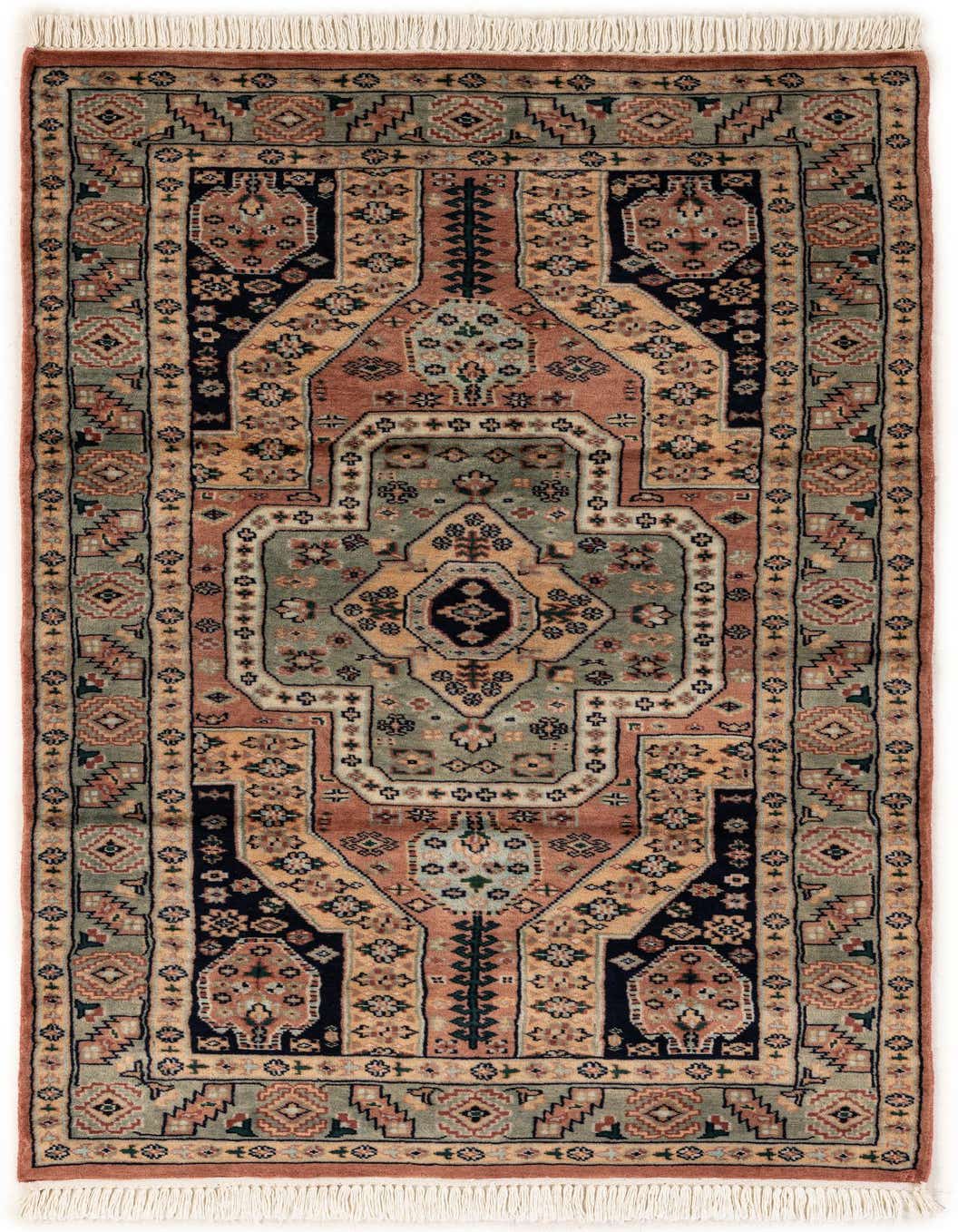 3' 2 x 5' 11 Hand Knotted Bokhara Rug