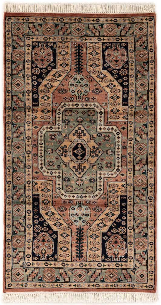 3' 2 x 5' 11 Hand Knotted Bokhara Rug