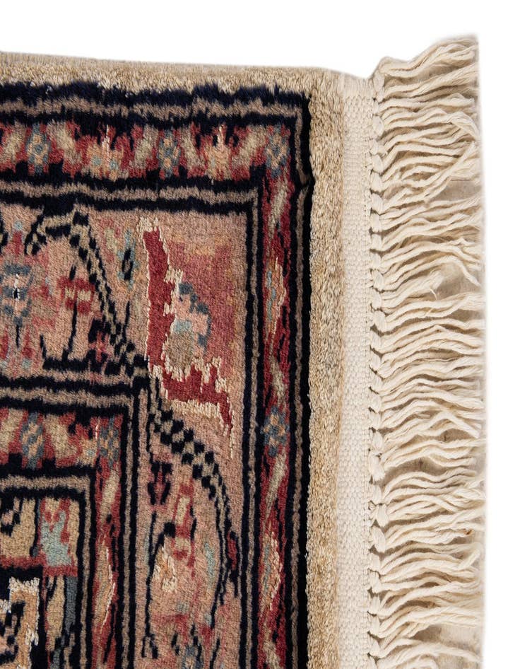 Detail image of 3' 1 x 5' 3  Hand Knotted Bokhara Oriental Rug