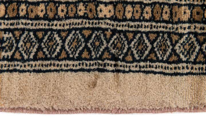 7' 4 x 9' 9 Hand Knotted Bokhara Oriental Wool Rug