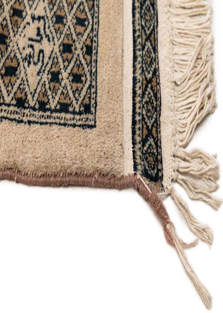 7' 4 x 9' 9 Hand Knotted Bokhara Oriental Wool Rug