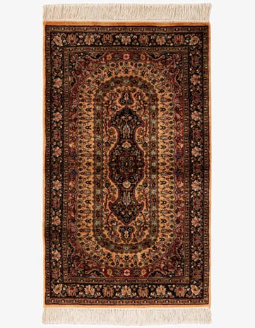 3' x 5' 2 Hand Knotted Bokhara Wool Rug